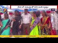 Watch: Minister Appalaraju dances with students in Palasa
