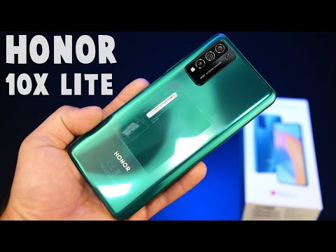 Honor 10 x lite настройка