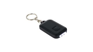 Pratinjau video produk TaffLED Mini Led Solar Power Rechargeable Flashlight With Keychain - XY