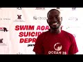 Nigerian takes to water for mental-health awareness | REUTERS