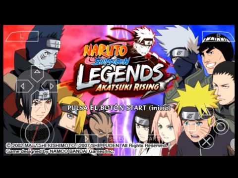 Naruto Ultimate Ninja Heroes 3 ppsspp Android Musica Movil 