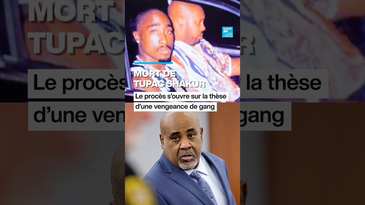 Mort de Tupac Shakur : le procès s’ouvre sur la thèse d’une vengeance de gang • FRANCE 24