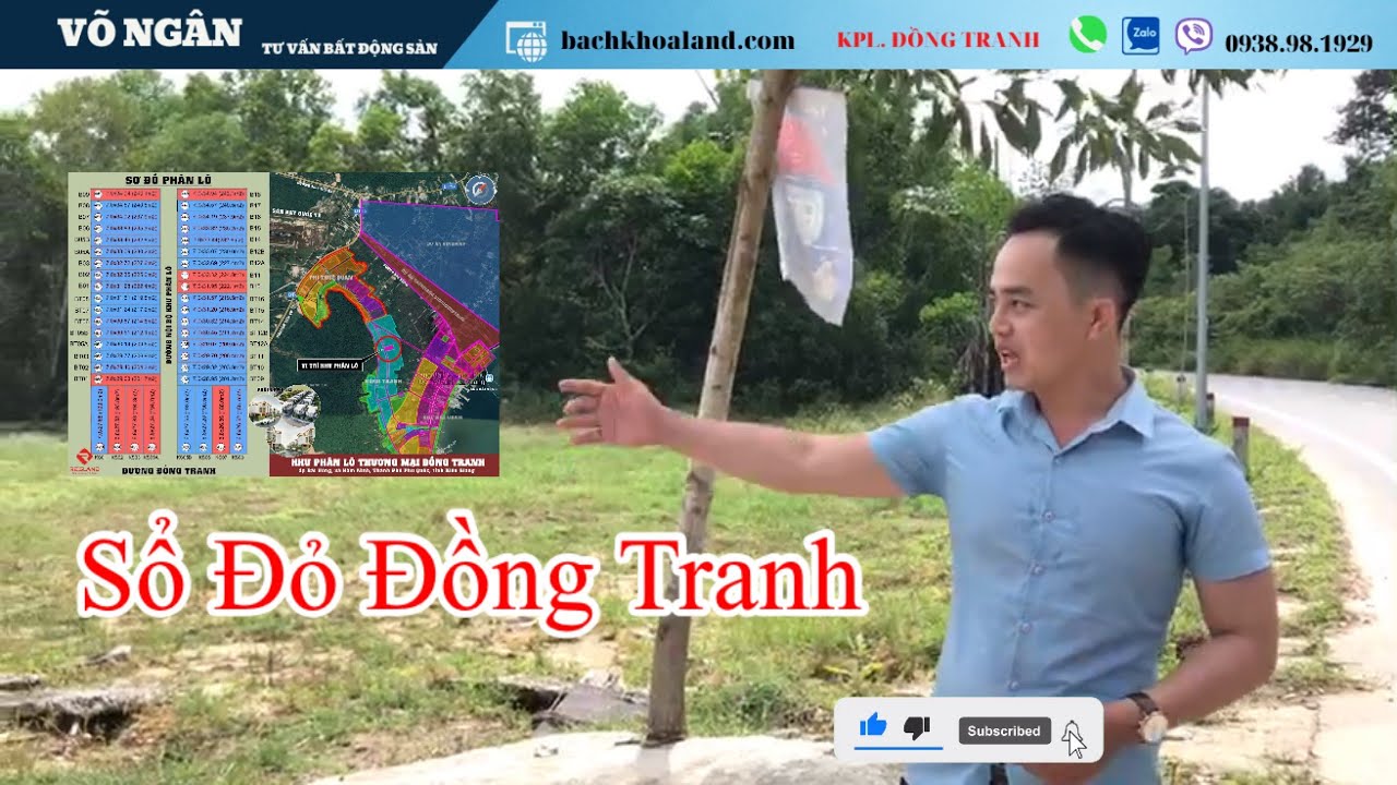 Bán đất phân lô sổ đỏ Đông Tranh, Hàm Ninh, Phú Quốc video