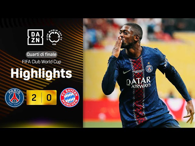 DOUÉ e DEMBÉLÉ eliminano il Bayern: PSG-Bayern Monaco 2-0 | FIFA CWC | DAZN Highlights