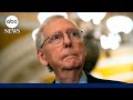 Sen. Mitch McConnell speaks after announcing he will step down as Republican Senate leader