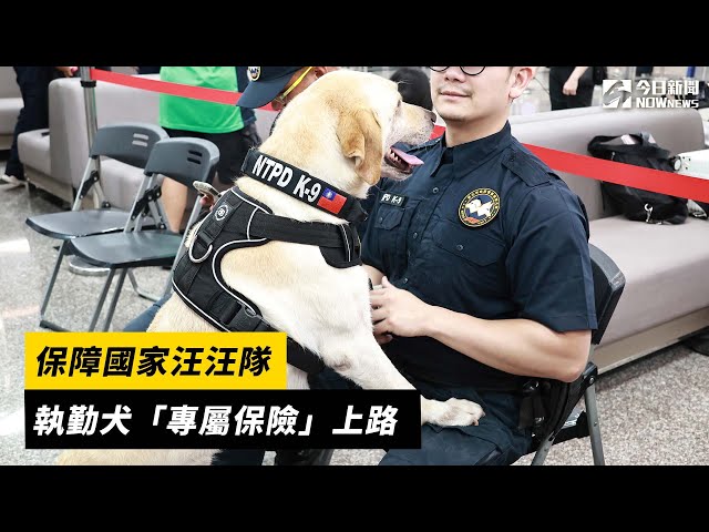 保障執勤犬 南山「專屬保險」上路
