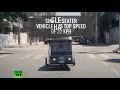 Gaza student creates solar-powered car to 'fight' Israel fuel blockade