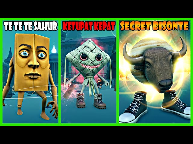 Aku Berevolusi Jadi Brainrot Secret Super Keren & Kuat - Roblox Brainrot Evolution