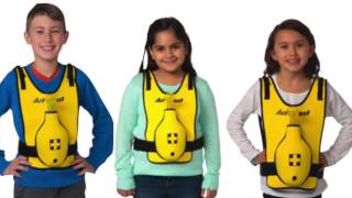 Act+Fast Rescue Choking Vest - Yellow, Children's Trainer, 1022651 [W59821], BLS&nbsp;Child (Video)