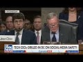 Lindsey Graham grills tech CEOs on social media safety: ‘Blood on your hands’  - 03:55 min - News - Video