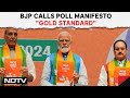 BJP Manifesto News | BJP Says Its 2024 Poll Manifesto Gold Standard For Global Parties