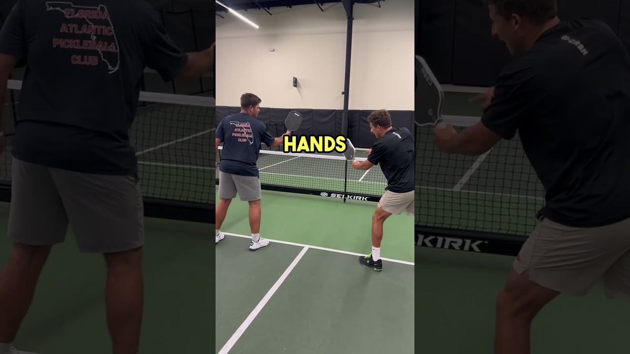 How to 10x your reaction time in pickleball! #pickleballtips #pickleball #pickleballstrategy