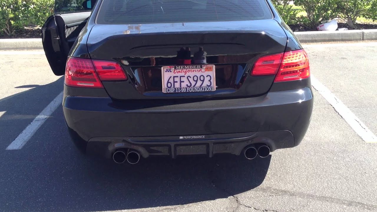 335I bmw performance exhaust youtube #3