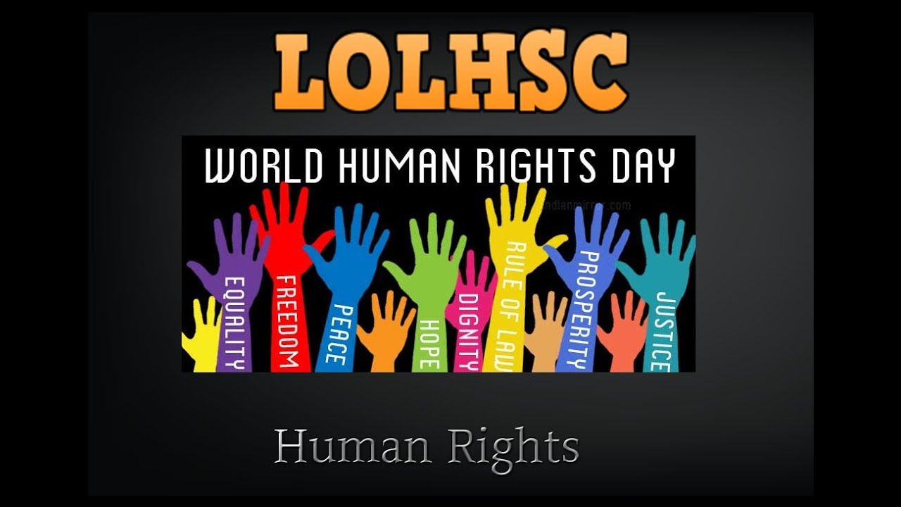 HSC Legal Studies Human Rights Define Human Rights YouTube