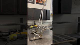 Stainless Edward Richie sissy bar with luggage rack