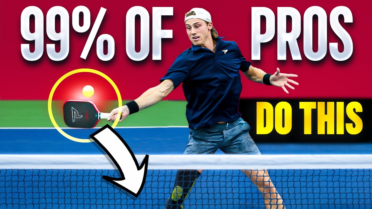 Every Pro Pickleball Player Does THIS