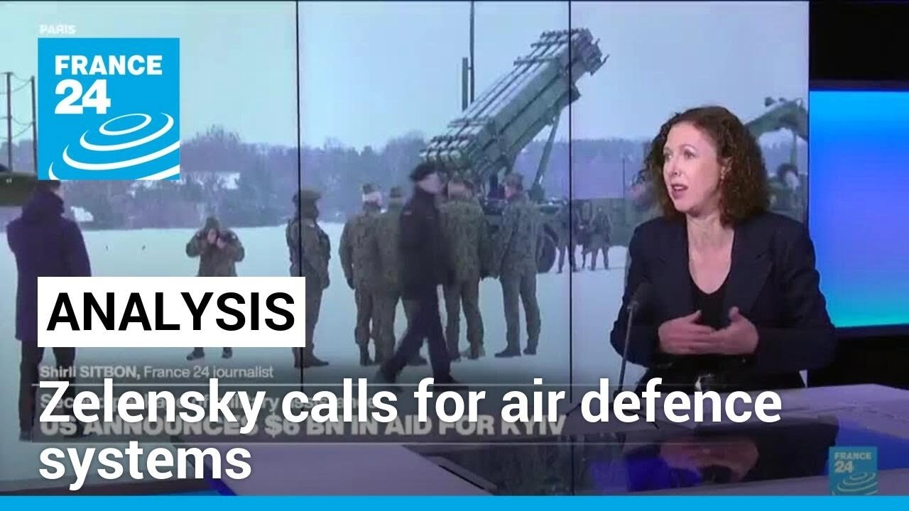 Ukraine: Russia hits energy sites as Zelensky calls for air defence systems • FRANCE 24 English