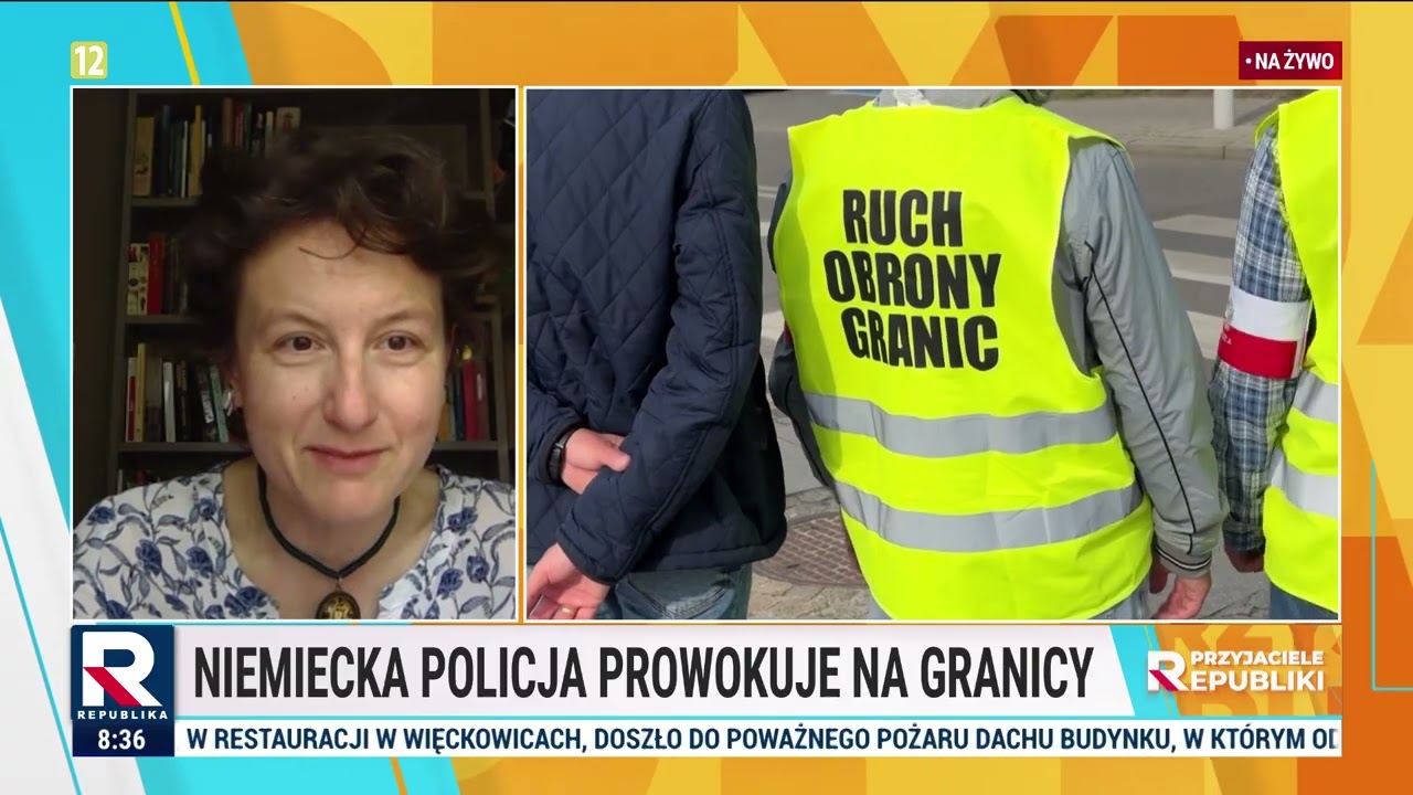 Niemiecka policja prowokuje na granicy | Przyjaciele