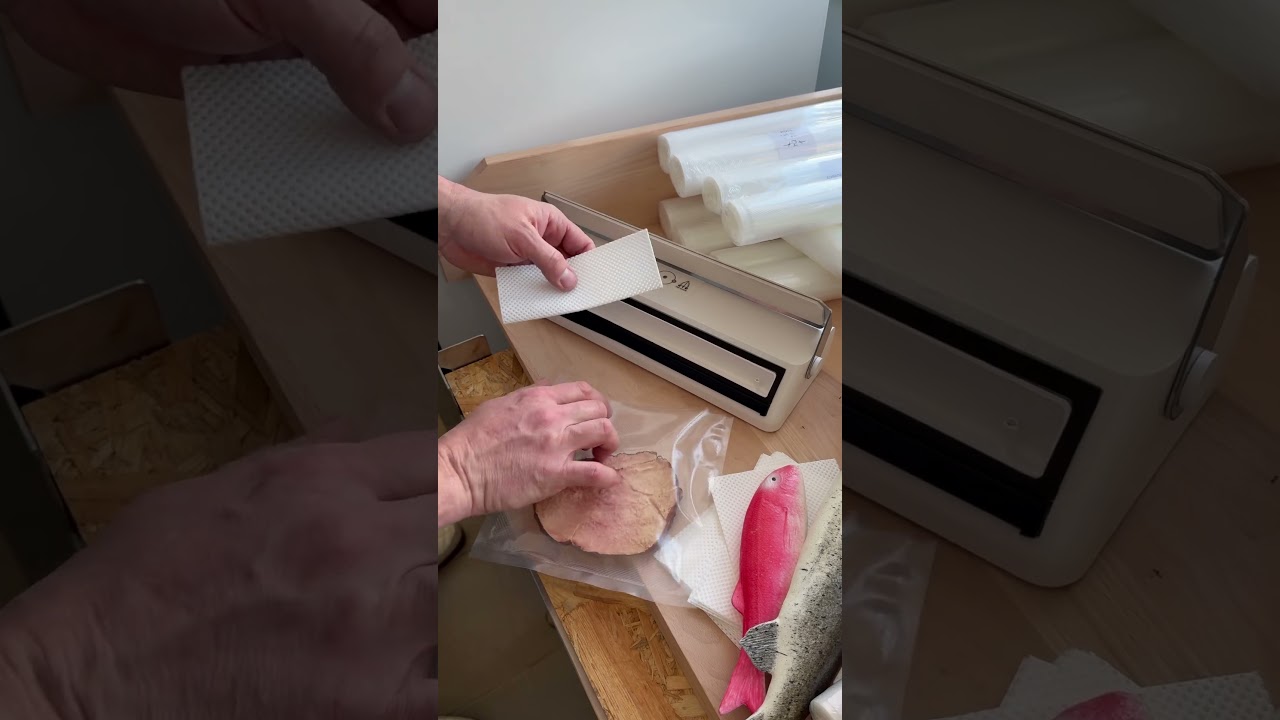 Jak na vakuovaní čerstvých mas a ryb?