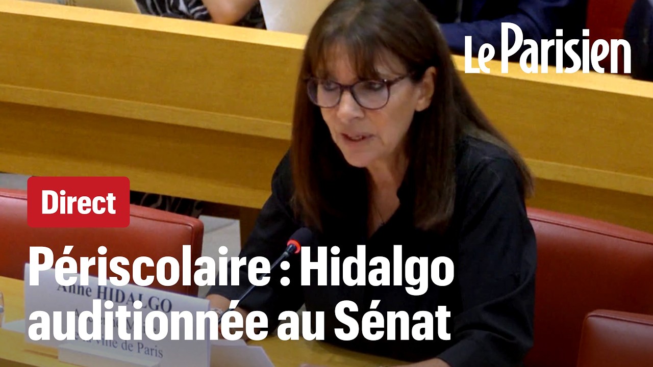 Direct : Violences dans le périscolaire à Paris, Hidalgo auditionnée au Sénat