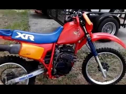 1985 Honda xr200r #5