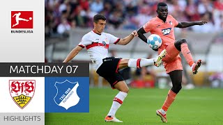 VfB Stuttgart — TSG Hoffenheim 3-1 | Highlights | Matchday 7 – Bundesliga 2021/22