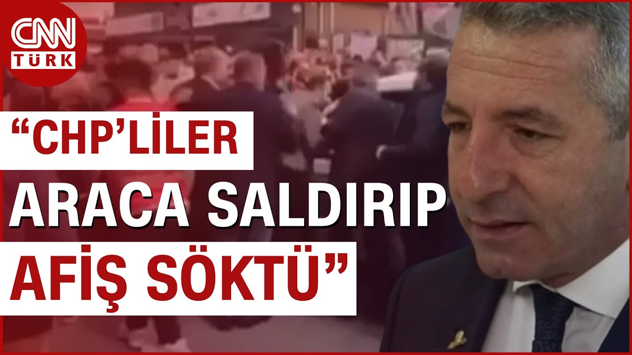 Memleket Partisi Ataşehir Adayından CHP'ye Tepki: Araca Saldırıp Afiş Söktüler! #Haber