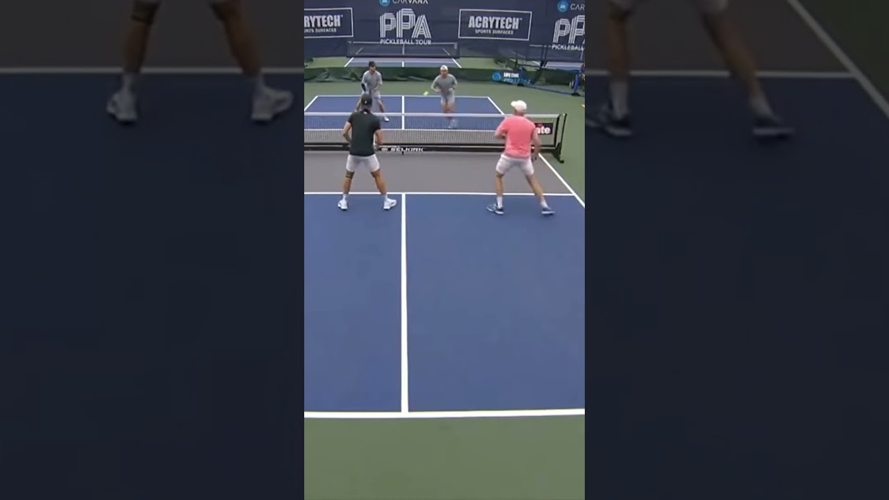 Staksrud/Wright v Arnold/Johnson at the CIBC Atlanta Slam (6) #shorts #pickleball