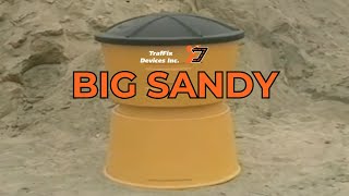 TrafFix Big Sandy Impact Attenuator Sand Barrel