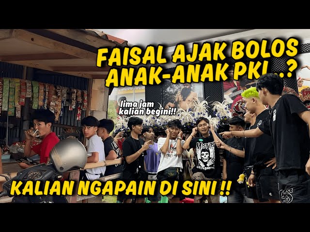 FAISAL DAN ANDIKA MENGAJAK ANAK PKL BOLOS DI WARUNG KOPI !! Kita Aduin Ke Tim.