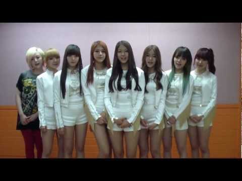 AOA - Debut Greeting Message : ELVIS
