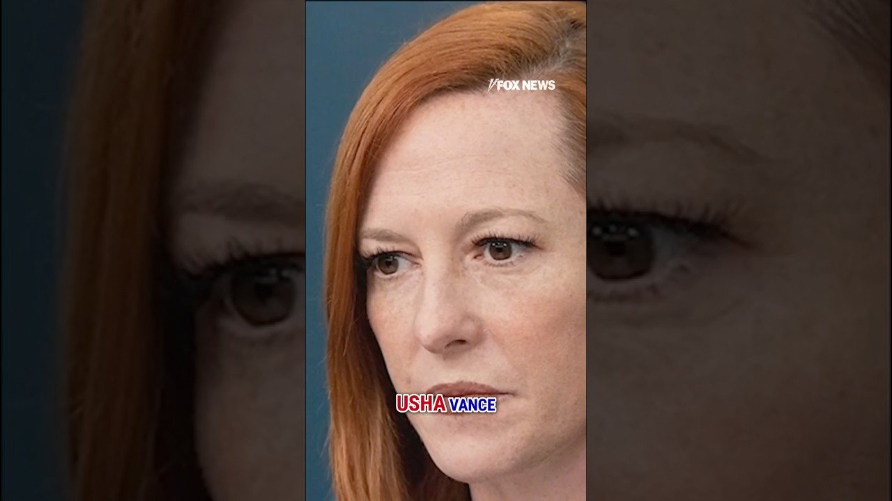 Jen Psaki under fire for 'DISTURBING' JD Vance comments #shorts #JDVance #USnews #us #foxnews