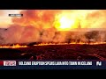 Volcano erupts in Iceland, forcing residents of town to evacuate  - 01:29 min - News - Video