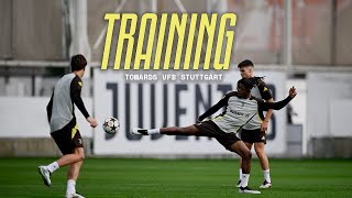 Juventus Training Ahead Of Champions League | Eyes on VfB Stuttgart