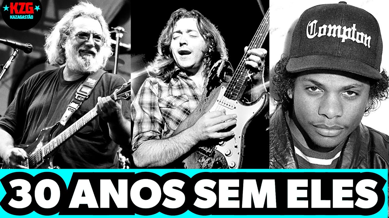 MÚSICOS LENDÁRIOS QUE MORRERAM EM 1995 ⭐️ 30 ANOS SEM ELES ⭐️