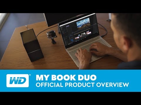video WD My Book Duo 20TB USB 3.1 Kişisel Bulut Depolama
