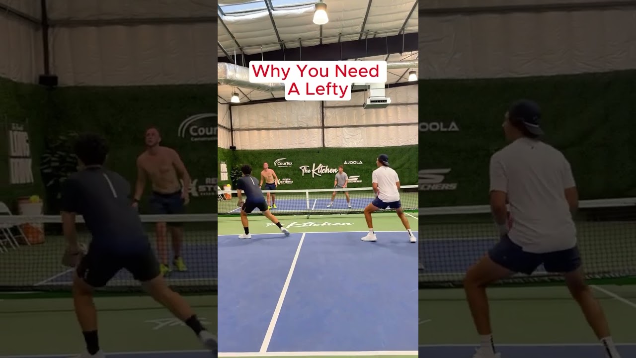 I’m telling you you need a lefty in your life 😌 #pickleball #pickleballislife #pickleballaddict