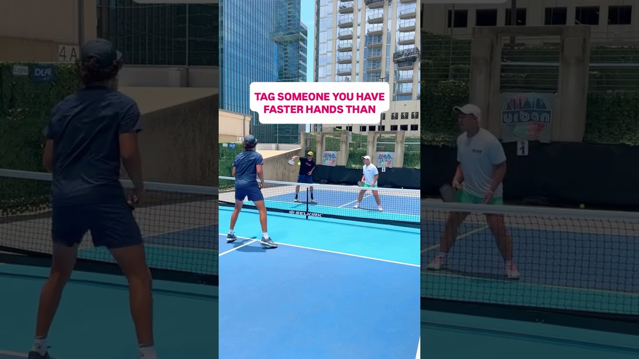 @ Who you have faster hands than #pickleball #pickleballislife #pickleballaddict #pickleballrocks