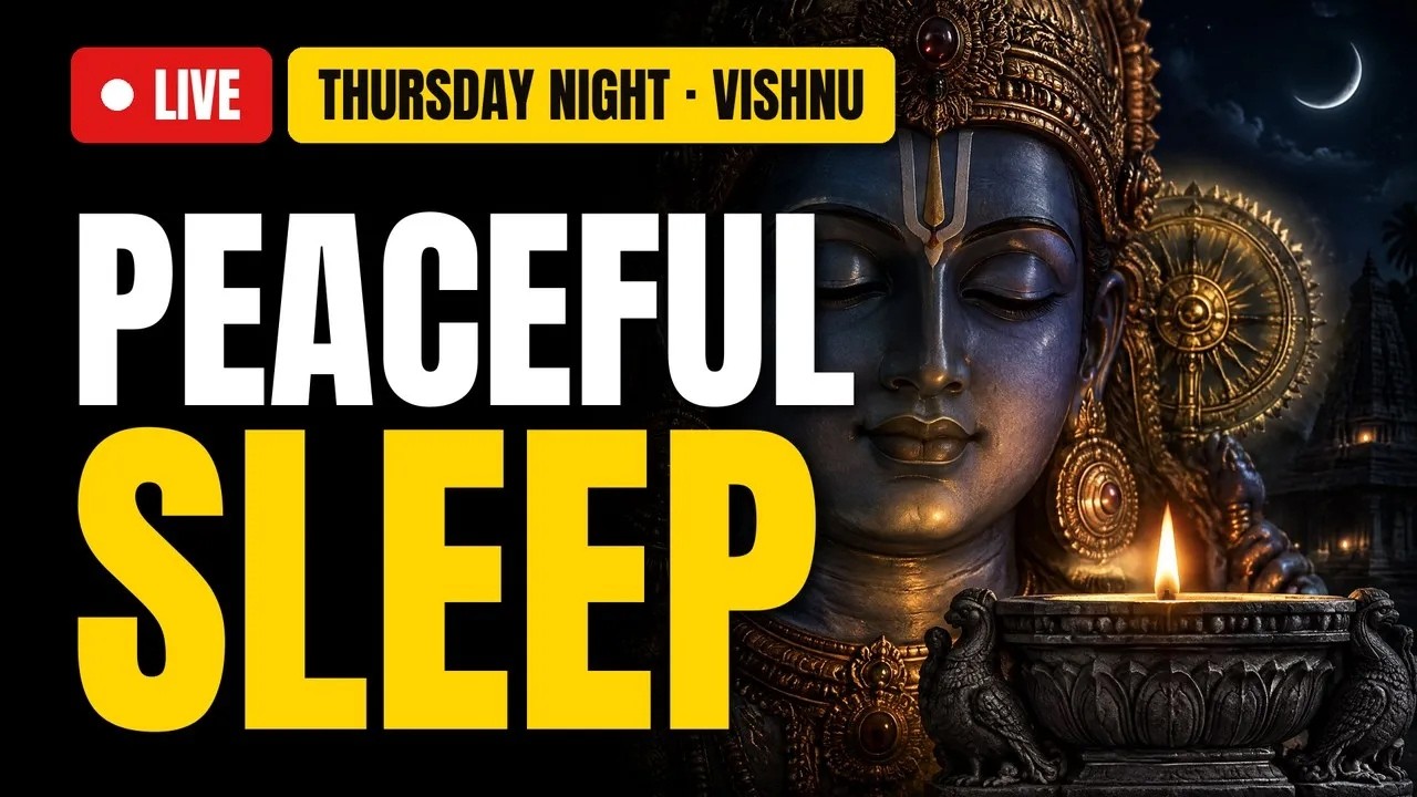 Vishnu Mantras for Peaceful Sleep | Gentle Chants for Balance & Calm