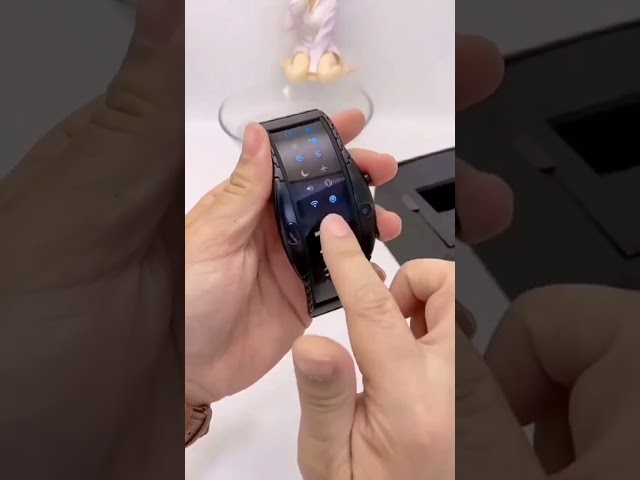 Product Link in Bio ( # 2429  ) ▶️Elegant Flexible Timepiece Bluetooth Smart Watch