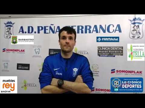 NÉSTOR ARILLA (Entrenador Ferranca) Peña Ferranca Tella 5-0 UD Binaced / Jornada 24 / 1ª Regional Gr 2