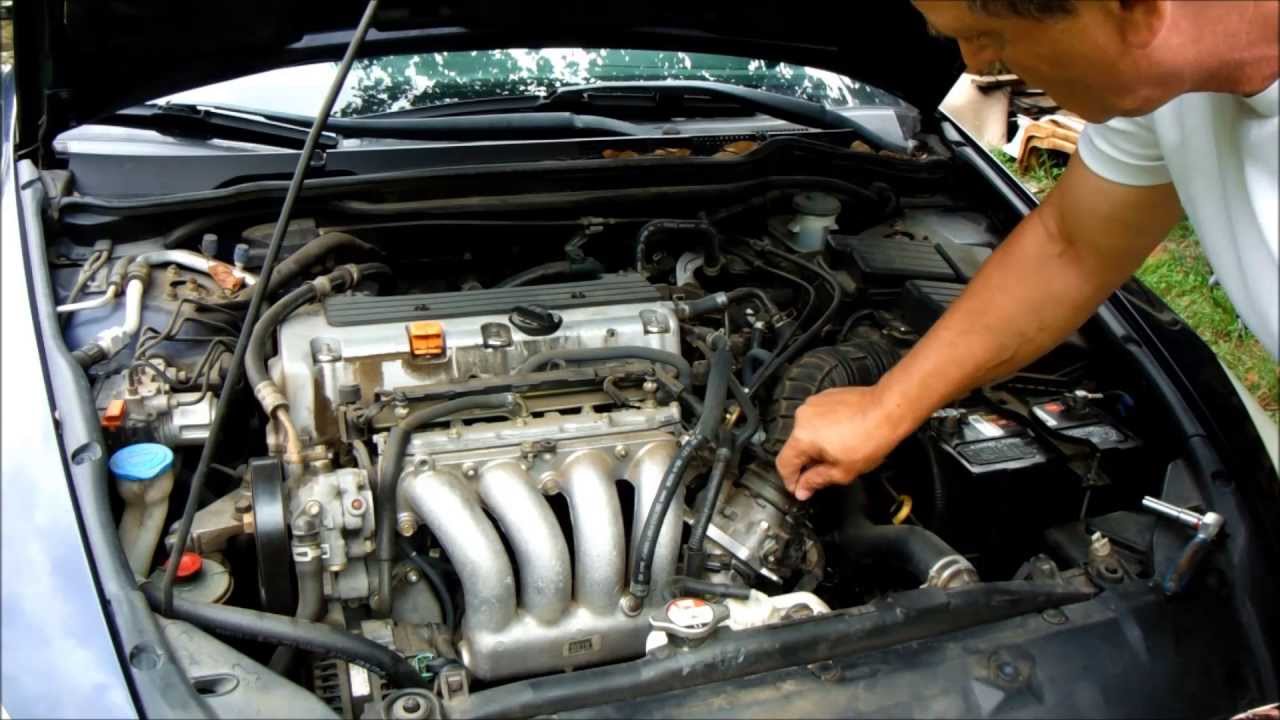 How to change starter motor honda accord #3