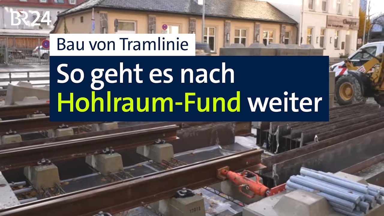 Hohlräume im Boden: Spezialfirma stopft Löcher unter Tramgleisen | Abendschau | BR24