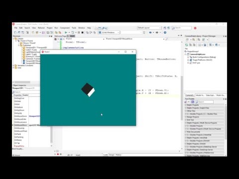 How to Use Cameras in a FireMonkey 3D Application in Delphi