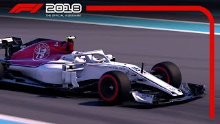 F1 2018 - Charles Leclerc Monaco Gameplay
