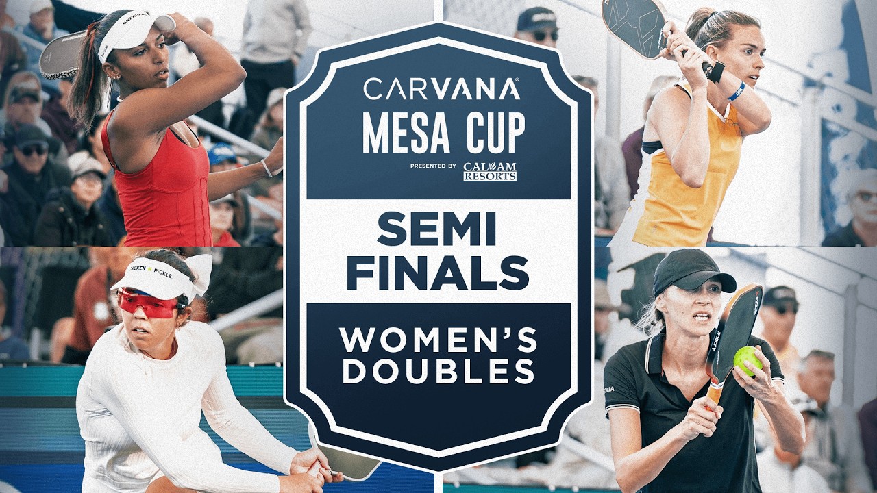 Black/Johnson vs Castillo/Erokhina at the The Carvana Masters