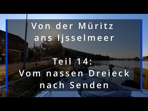Vom nassen Dreieck über den Dortmund-Ems-Kanal nach Senden (von der Müritz ans Ijsselmeer Teil 14)