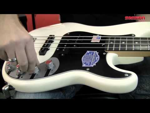 Fender American DLX Precision Bass RW OW