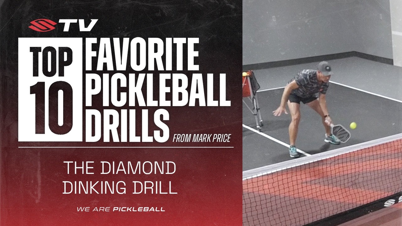 Pickleball Diamond Dinking Drill: Advanced Semi-Cooperative Drilling