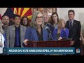 Arizona governor signs repeal of 1864 abortion ban  - 01:42 min - News - Video